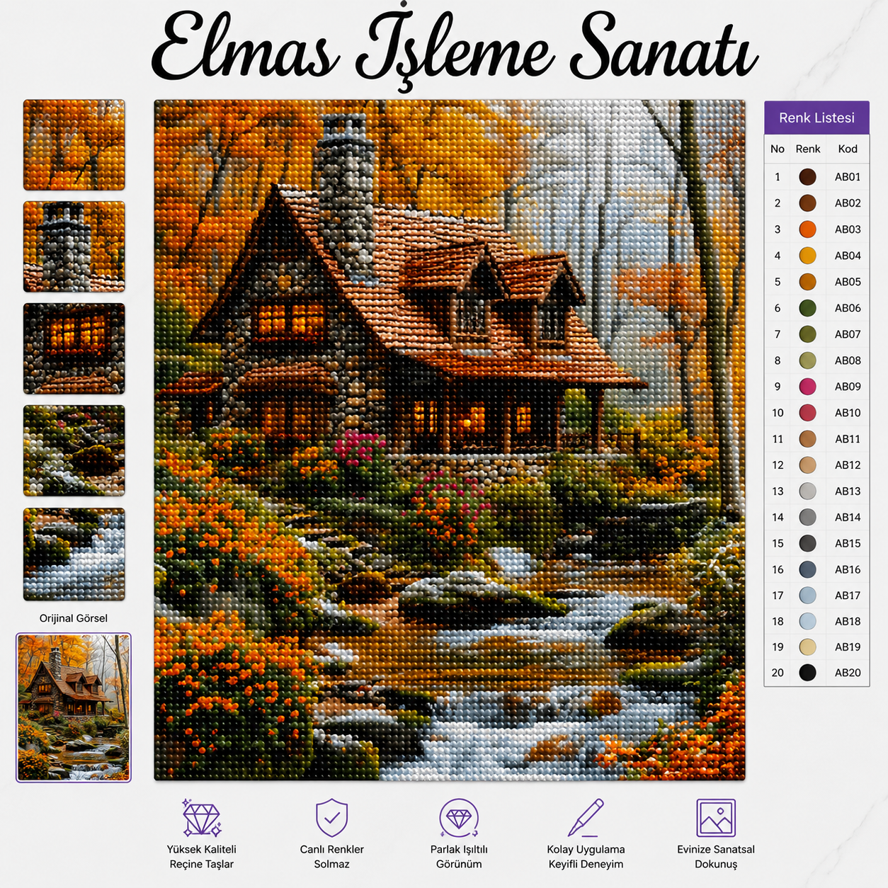 Dağ Evi 40x50