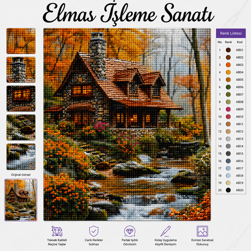 Dağ Evi 40x50