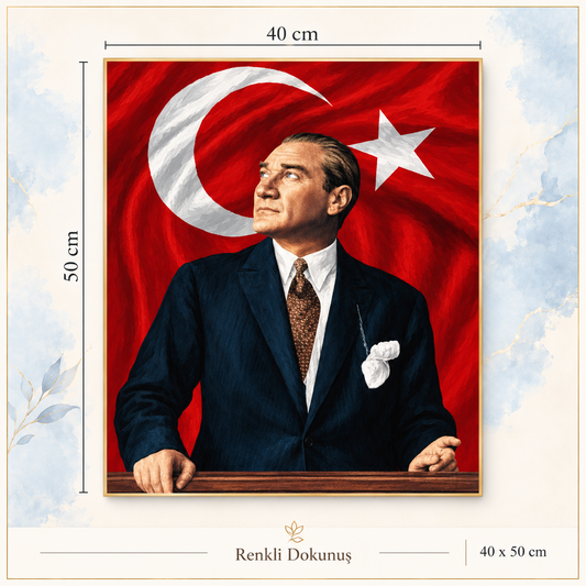 Atatürk Portresi 40x50 Cm