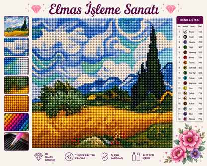Buğday Tarlası 40x50 cm