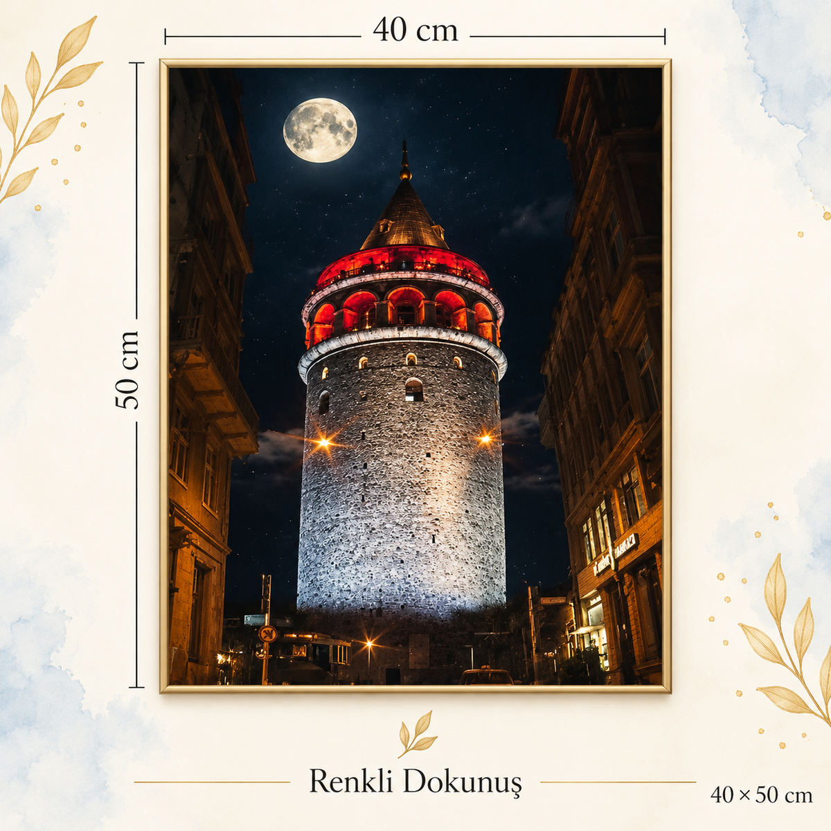 Galata Kulesi 40x50 Cm