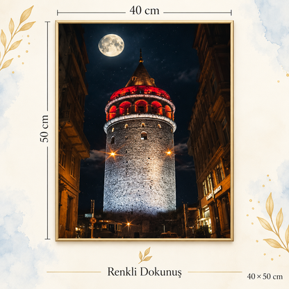 Galata Kulesi 40x50 Cm