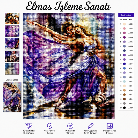 Zerafetin Dansı  40x50 cm