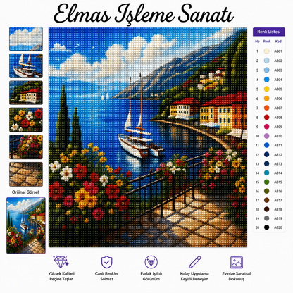 Yunan Adaları  40x50 Cm