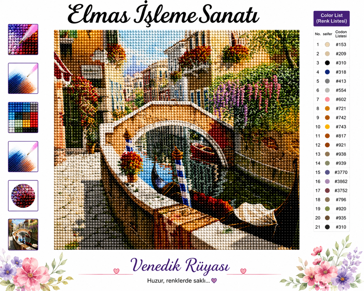 Venedik Rüyası  30x40 cm
