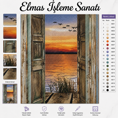 Huzur Kapısı 40x50 Cm