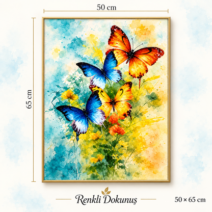 Kelebek Rüyası 50x65 Cm