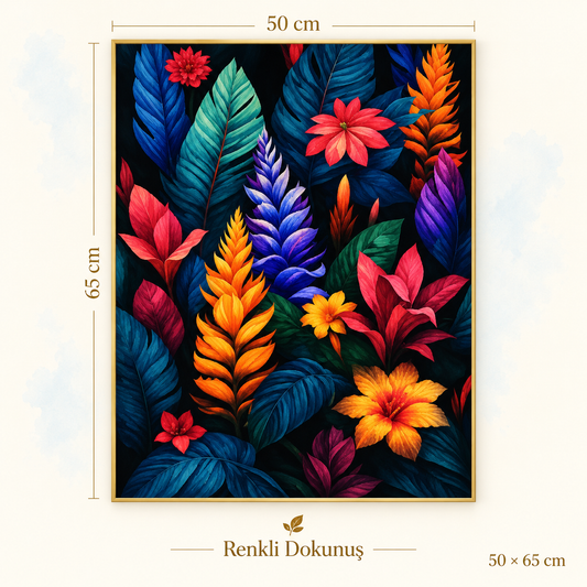 Mozaik Ağaçlar 50x65 Cm