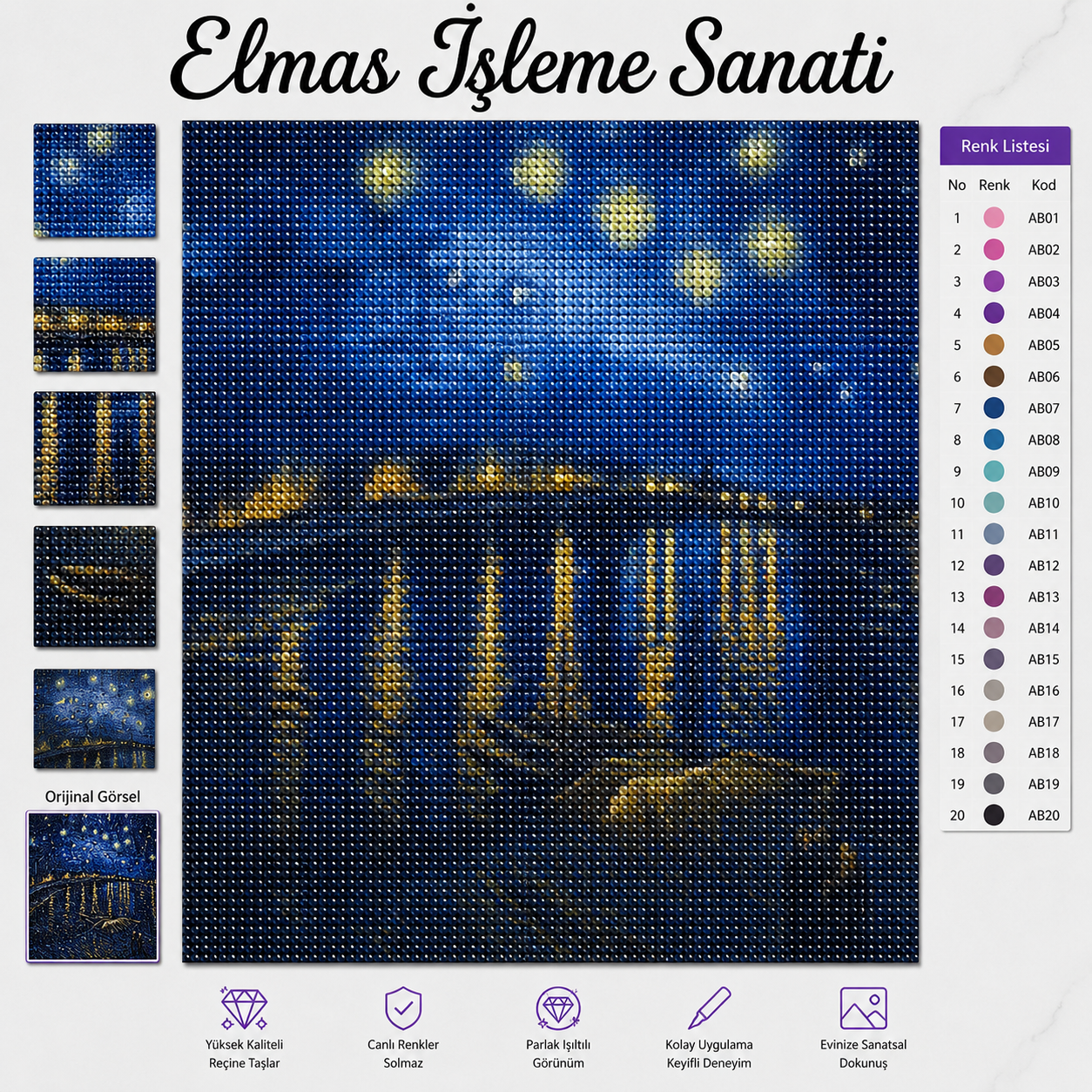 Gecenin Sessizliği 40x50