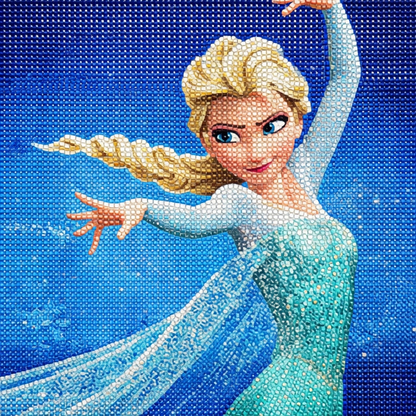 Karlar Ülkesi Elsa  30x30 cm