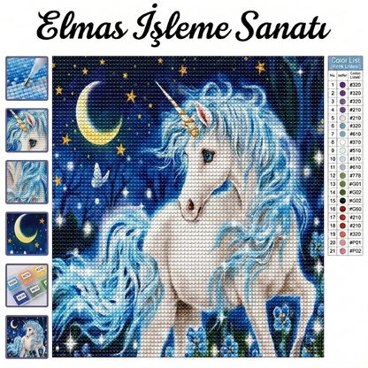 Ayışığı Unicornu 30x40 cm