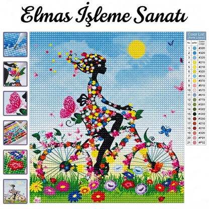 Huzur Bisikleti  30x40 cm
